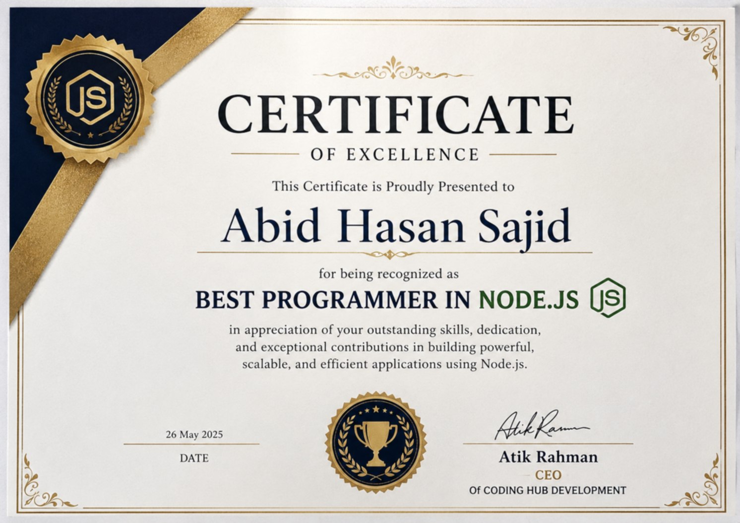 Certificate 03